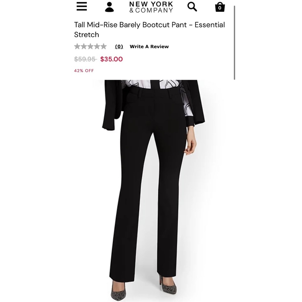 Tall Midrise Work Pant